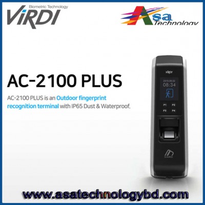 Fingerprint And Card Access Contro Virdi AC-2100 Plus