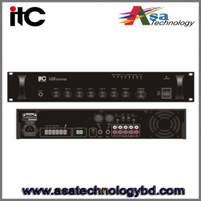 Mixer Amplifier (XLR Balance MIC Input + Phantom Power) iTC Audio, T-650B