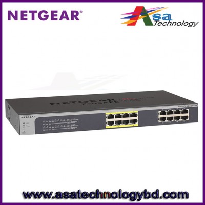 Netgear 16-Port Gigabit Smart Managed Plus Switch with 8-Ports PoE