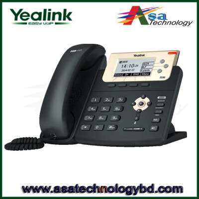 Professional IP Phone with 3 Lines & HD Voice, Yealink SIP-T23G, PoE Gigabit VoIP Phone