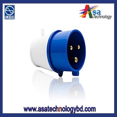 32A Industrial Socket Male and Female 220V 32A Waterproof Blue Industrial Sockets Splutter Connector Indoor/Outdoor