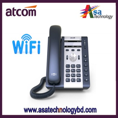 Wifi IP Phone set Atcom A10W Entry Level Business highly wireless SIP VoIP phone Set