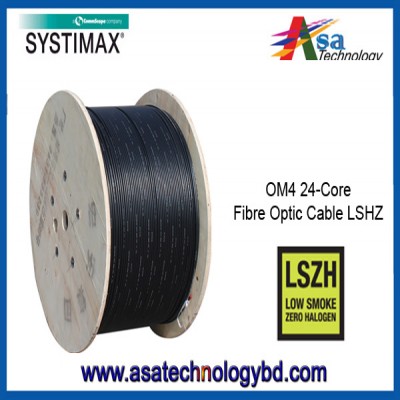 24core Fibre Optic Cable LSHZ OM3-OM4 armoured loose tube Cable