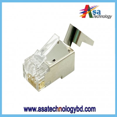 RJ45 Cat6 and Cat6A 10G Support Connector Colorful Unshielded RJ45 Modular Plug