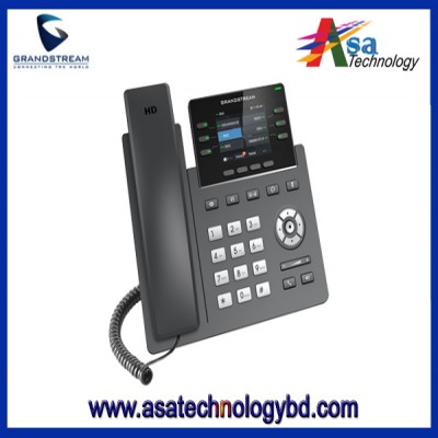IP Telephone set PoE, Grandstream, GRP2613, 3 SIP accounts and 6 multipurpose line keys