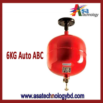 Auto Fire Extinguisher ABC Dry Powder 6kg