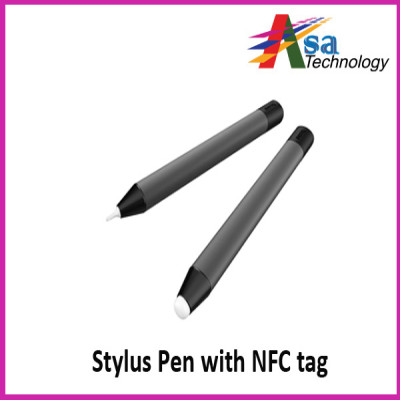 Stylus Pen with NFC tag for interactive displays