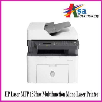 HP Laser MFP 137fnw Multifunction Mono Laser Printer