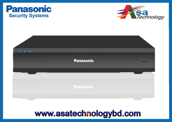 Panasonic 64ch 4k&h.265 2u network video recorder, pi-nl4864ck