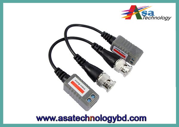 CCTV Camera Video Balun For UTP Cable Heavy Quality