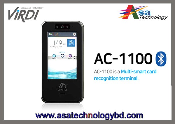 Fingerprint And Card Access Contro Virdi AC-1100