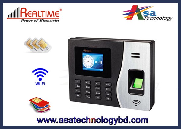 GPRS and Wifi Supported Time Attendance and Access Control Realtime-RS20
