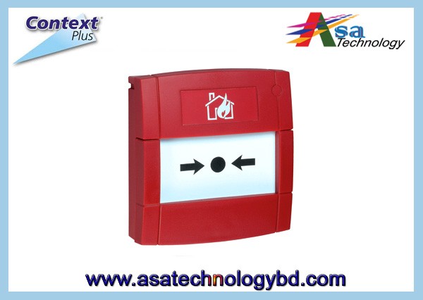 Conventional Manual Call Point For Fire Detection System Context Plus
