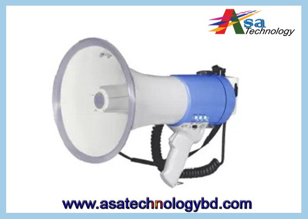 Hand Mike 25W Megaphone With Built-In Siren