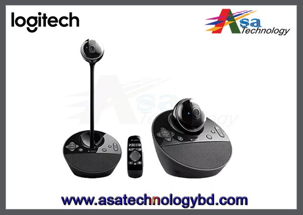 Video Conference System Webcam, HD 1080p Camera with Built-In Speakerphone, Logitech- BCC950