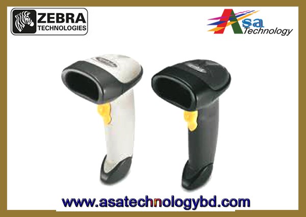 Barcode Scanner Zebra Symbol LS1203 Barcode Scanner, Includes Stand and USB Cord