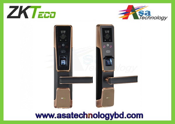 Face, Fingerprint, RFID Card, Smart Door Lock, ZKTeco-ZM100