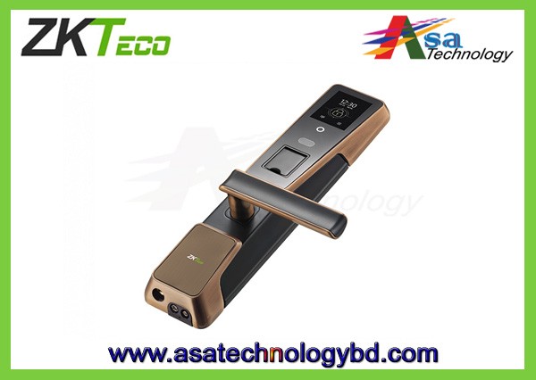 Face, Fingerprint, RFID Card, Smart Door Lock, ZKTeco-ZM100