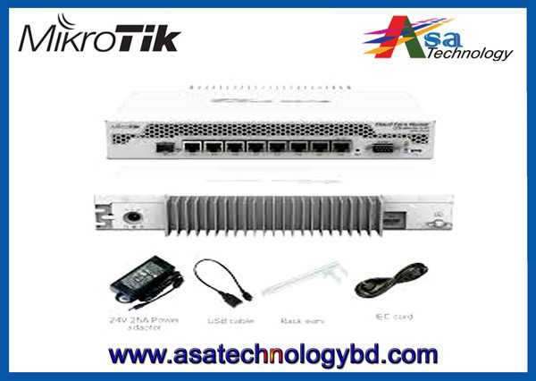 MikroTik CCR1009-7G-1C-1S+PC Cloud Core Router whith Passive Cooling