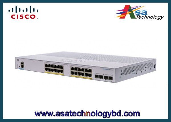 Cisco CBS350-24P-4G-EU 24-Port POE Gigabit Managed Switch
