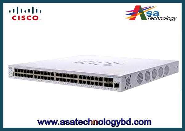 Cisco CBS350-48T-4G-EU 24-Port Gigabit Managed Switch